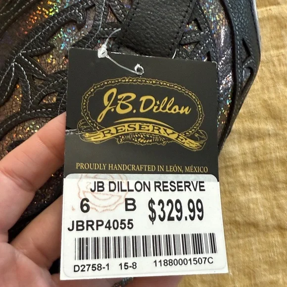 JB Dillon Reserve western boots new with tags. - Picture 16 of 17